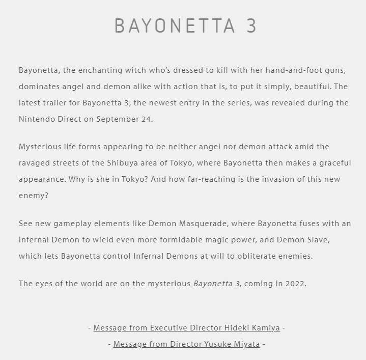Bayonetta