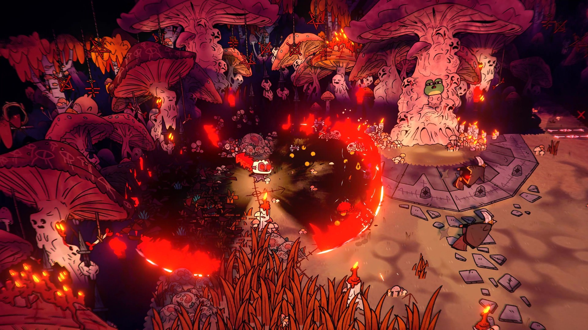 cult of the lamb screenshot 1