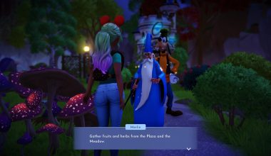merlin wizard goofy in disney dreamlight valley
