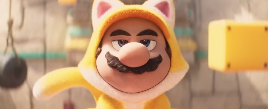 Mario In His Cat Suit