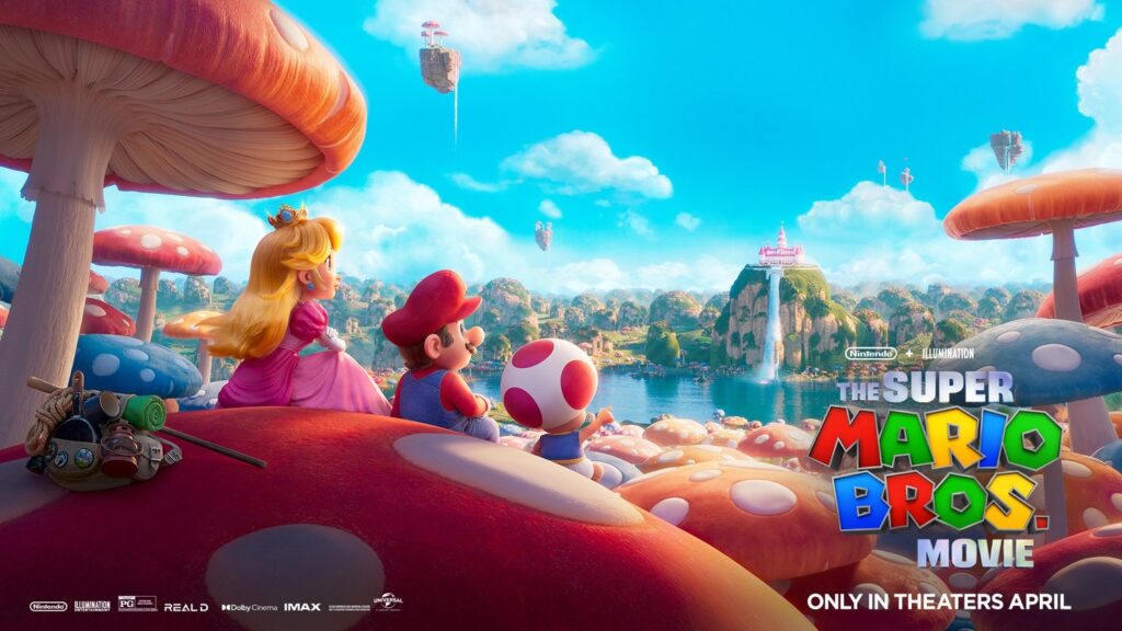 Mushroom Kingdom Princess Peach Mario Toad