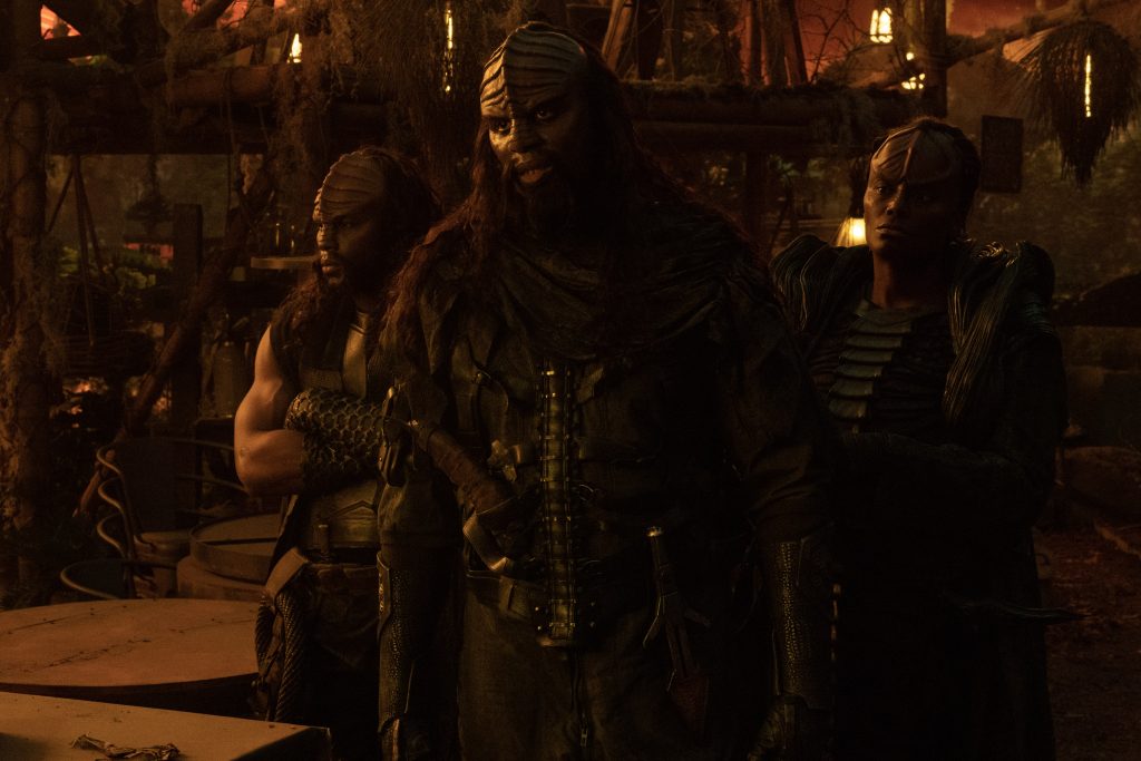 Abbas Wahab as Ror’Queg in Strange New Worlds Episode 1 The Broken Circle