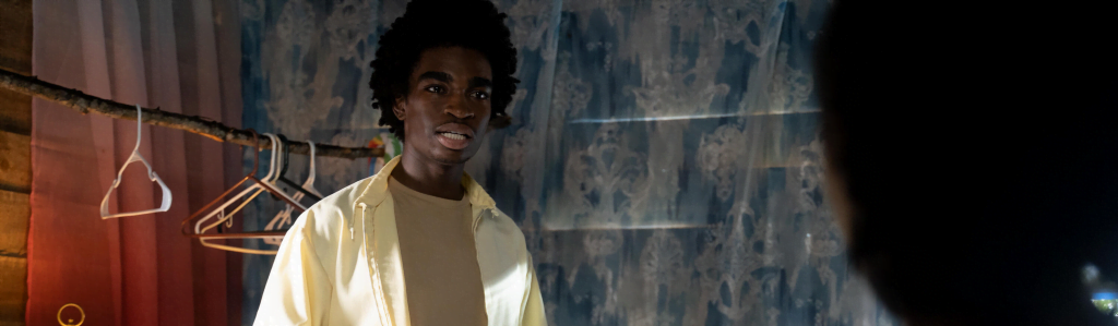 Jayden Elijah as Edwin — Scene where Edwin is packing up to leave for New York.