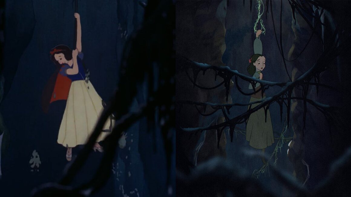 Disney Snow White Animated Movie Bye Sweet Carole Video Game Art