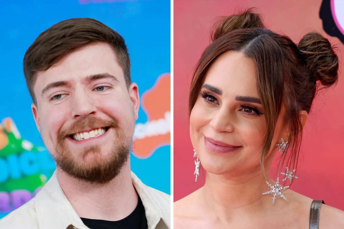 MrBeast; Rosanna Pansino Michael Tran—AFP/Getty Images; Kayla Oaddams—WireImage/Getty Images
