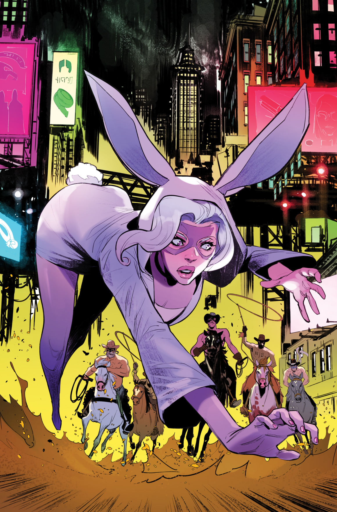 White Rabbit Gotham City Sirens Matteo Lolli and Triona Farrell