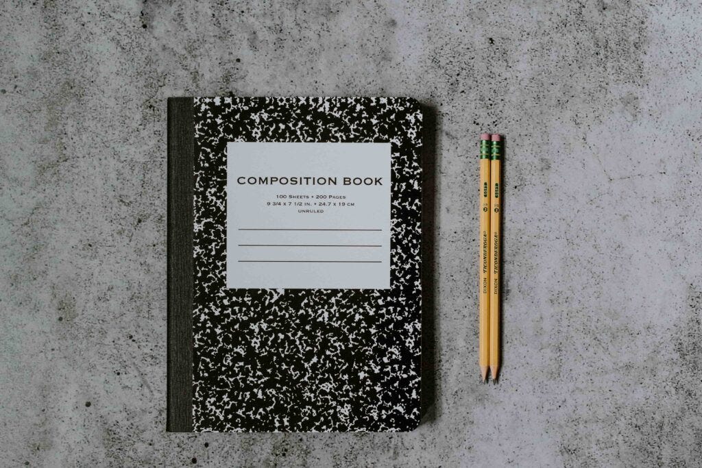 composition notebook