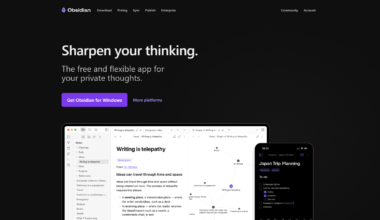 Obsidian: Productivity App