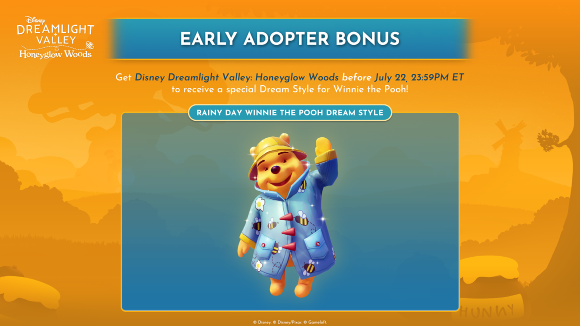 early adopter bonus: Rainy day winnie the pooh dream style if purchased before 7/22/26